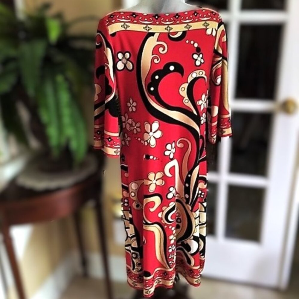 City Triangles Shift Dress S/M - Picture 1 of 5